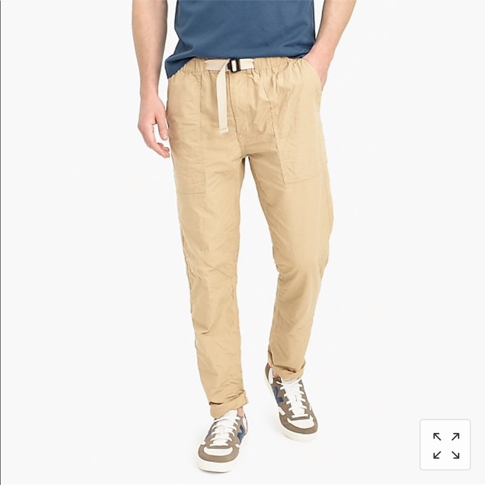 J Crew Men’s Ripstop mountaineering pant in Khaki size 36x32